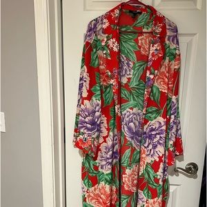 Floral tunic size L